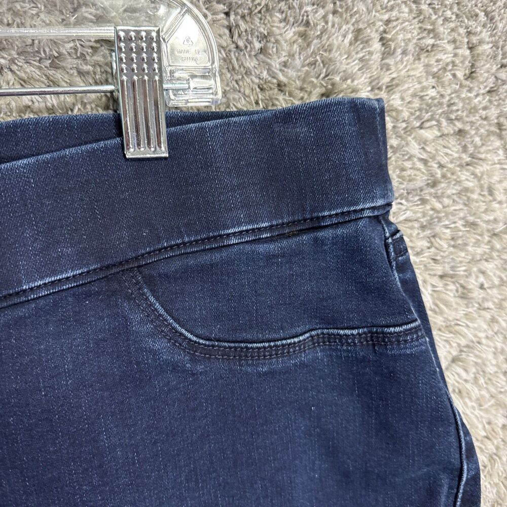 Talbots Flawless Pull On Jegging Dark Wash 18WP Stretch Soft Denim - Picture 5 of 14